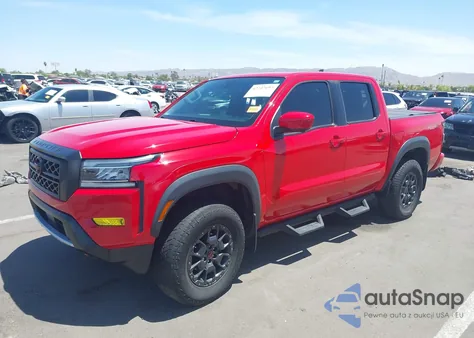 2022 Nissan Frontier Pro-X 4X2 z USA, uszkodzony, nr VIN 1N6ED1EJ0NN617052